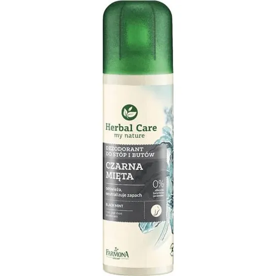 Farmona Herbal Care Fußdeodorant Schwarze Minze, 150 ml