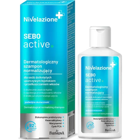 Nivelazione Sebo Active Shampoo für fettiges Haar, 100 ml