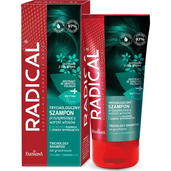 Farmona Radical Trichologisches Shampoo zur Haarwachstumsförderung, 200 ml