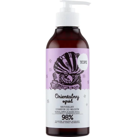 Yope Oriental Garden Shampoo für trockenes & strapaziertes Haar, 300 ml