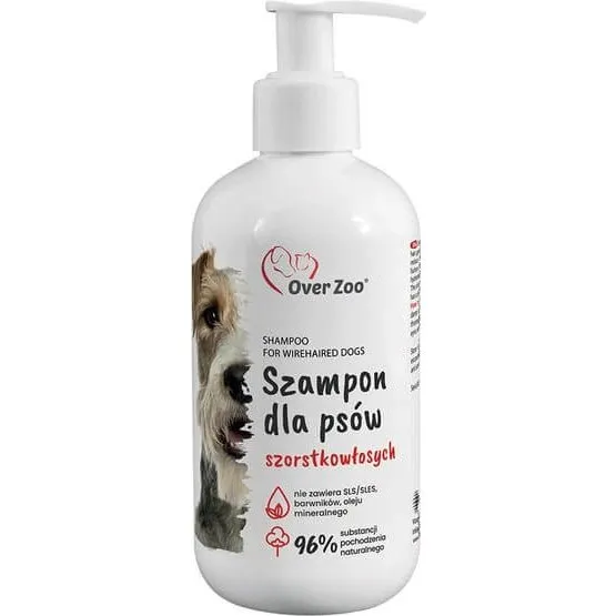 Over Zoo Shampoo für rauhaarige Hunde, 250 ml