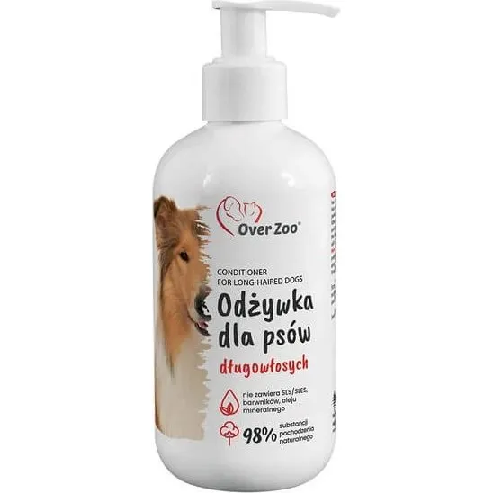 Over Zoo Conditioner für Hunde mit langem Haar, 240 ml