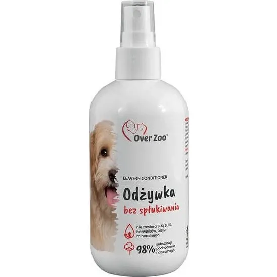 Over Zoo Leave-in Conditioner für Hunde, 240 ml