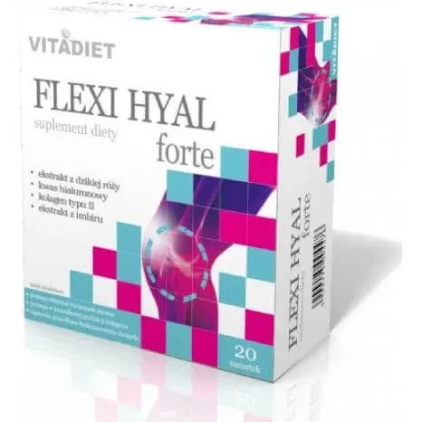 VITADIET Flexi Hyal Forte Gel, 20 Beutel à 15 ml