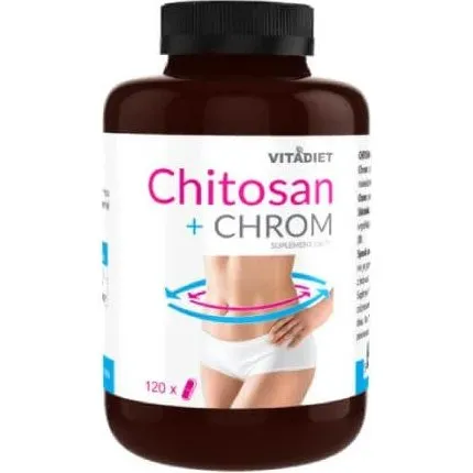 VITADIET Chitosan + Chrom, 120 Kapseln