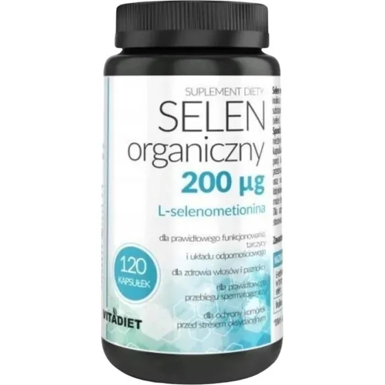 Vitadiet Bio-Selen 200 mcg, 120 Kapseln