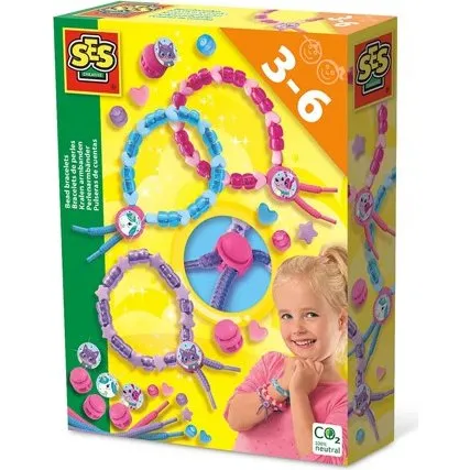 SES Creative 14047 Stars Perlenarmbnder, bunt