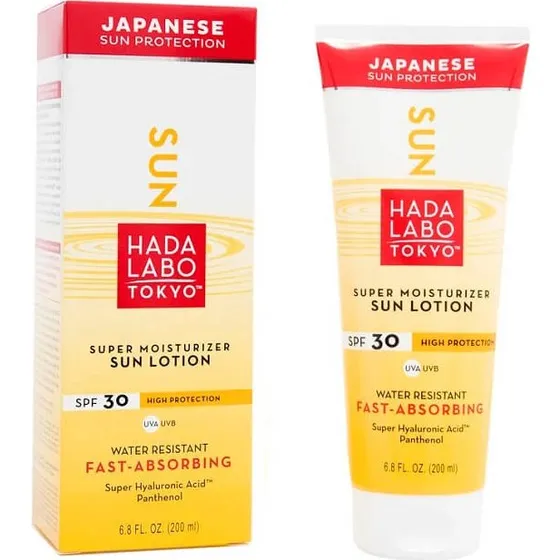 Hada Labo Tokyo Sonnenschutz-Körperlotion SPF 30, 200 ml