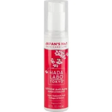 Hada Labo Tokyo Anti-Aging-Lotion mit Hyaluronsäure & Retinol, 150ml
