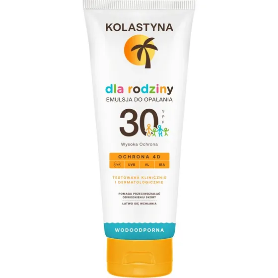 Kolastyna Family Sonnenschutzemulsion SPF 30, 250 ml