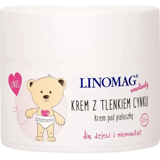 Linomag Emollients Zinkoxid-Creme für Babys & Kinder, 50 ml