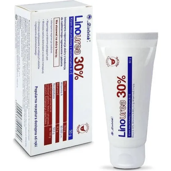 Linourea 30% Urea-Creme mit Vitamin A & E, 50g