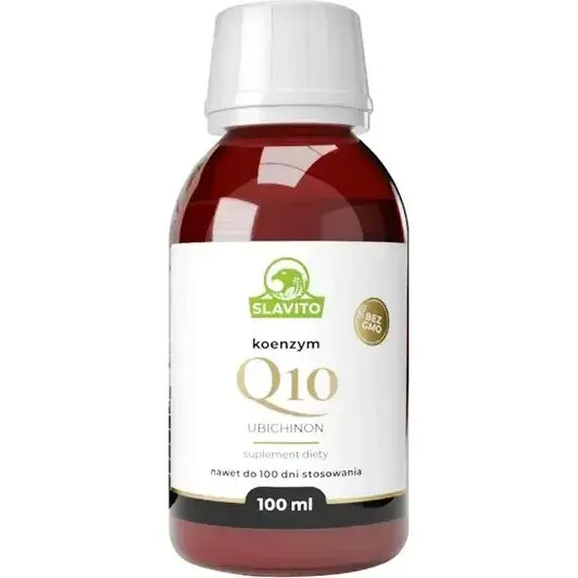 Slavito Coenzym Q10 Ubichinon Öl mit Vitamin E, 100 ml