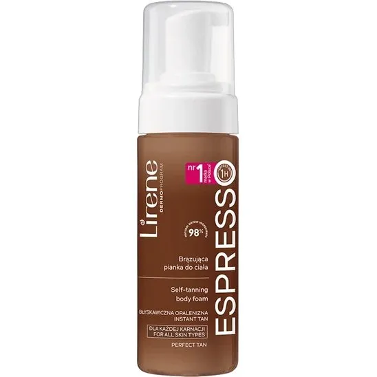 Lirene Perfect Tan Espresso Selbstbräunungsschaum, 150 ml