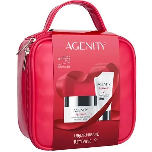 Agenity Retivine 2º Firming Set mit Tages- & Nachtcreme + Kosmetiktasche