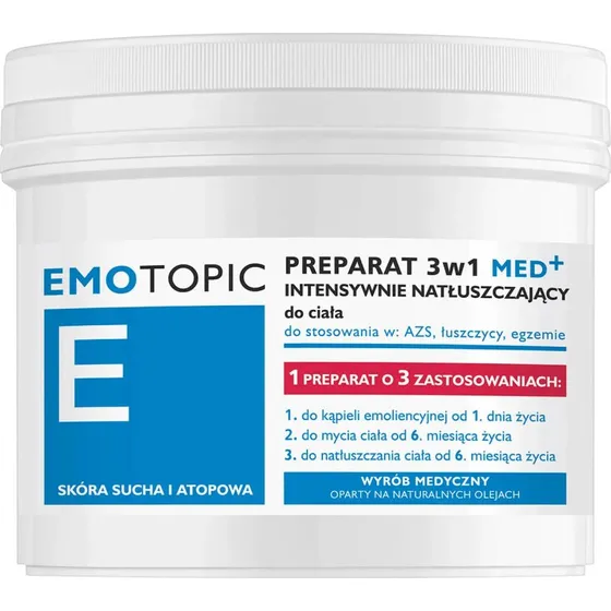 Emopic 3-in-1 Intensive Feuchtigkeitspflege für Gesicht, Körper & Hände, 500 ml