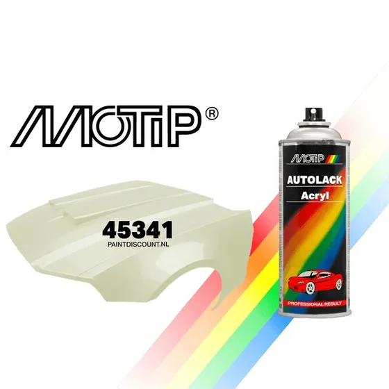 Motip Autolak 45341 Weiß 400 ml