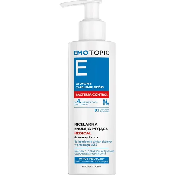 Hautberuhigendes Mizellen Reinigungswasser für Gesicht & Körper, 190 ml