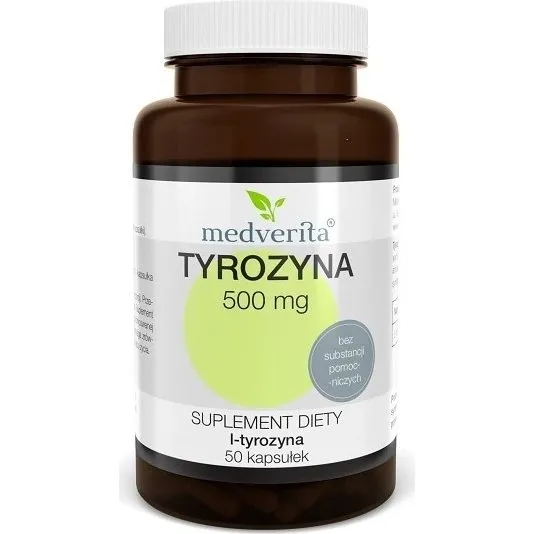 Medverita Tyrosin 500 mg - 50 Kapseln