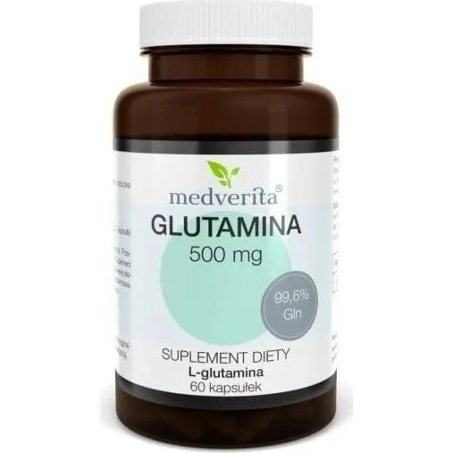 Medverita Glutamin 500 mg - 60 Kapseln