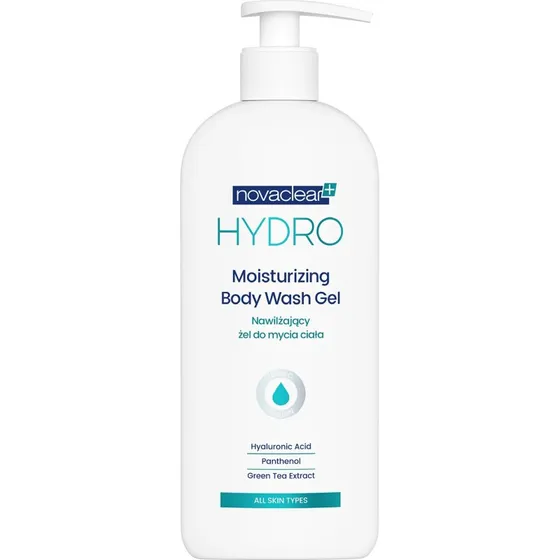 Novaclear Hydro Feuchtigkeitsspendendes Körperwaschgel, 500 ml