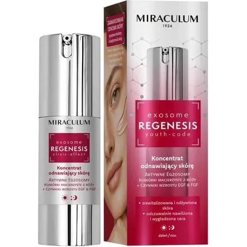 Miraculum Exosome Regenesis Konzentrat zur Hauterneuerung, 30 ml