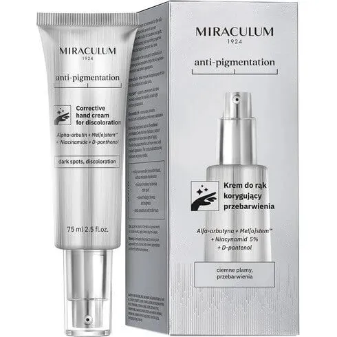 Miraculum Anti-Pigmentation Handcreme zur Korrektur von Verfärbungen, 75 ml