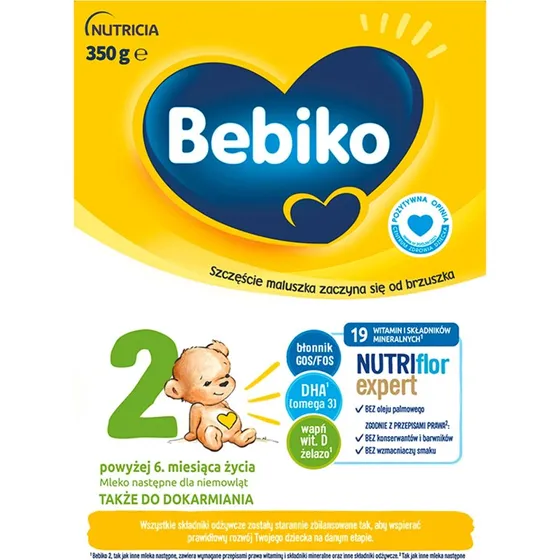 Bebiko 2 Nutriflor Expert Folgemilch, ab 6 Monaten, 350 g