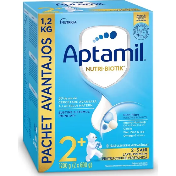 Aptamil Junior 2+ Milchpulver-Nahrung, 1200 g, 24-36 Monate