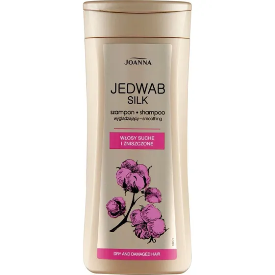 Joanna Silk Extinguishing Shampoo für trockenes & geschädigtes Haar, 200ml