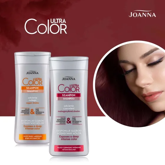 Joanna Ultra Color Haarshampoo Rottöne 200 ml