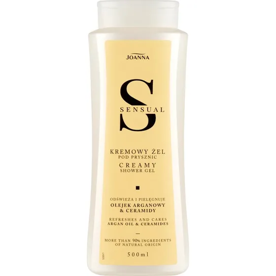 Joanna Sensual Creme-Gel Duschgel mit Arganöl, 500 ml
