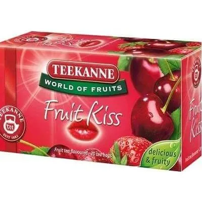 Teekanne Fruchtkuss-Tee, 20 x 2,5 g
