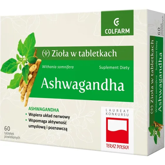 Colfarm Herbs Ashwagandha Tabletten, 60 Stück