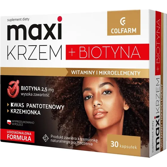 Colfarm Maxi Silizium + Biotin, 30 Kapseln