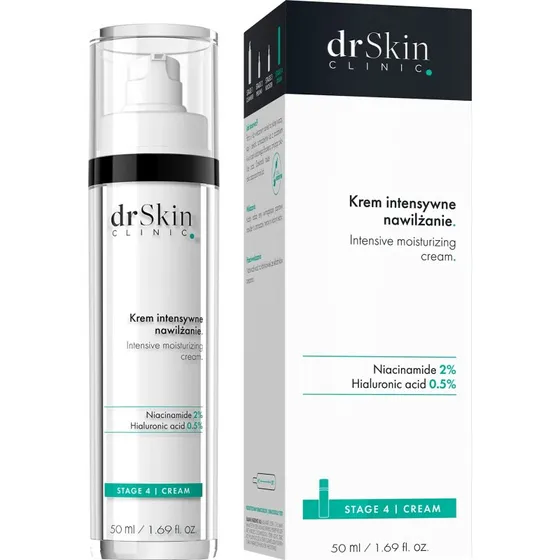 DrSkin Clinic Gesichtscreme: Intensive Feuchtigkeitspflege (50 ml)