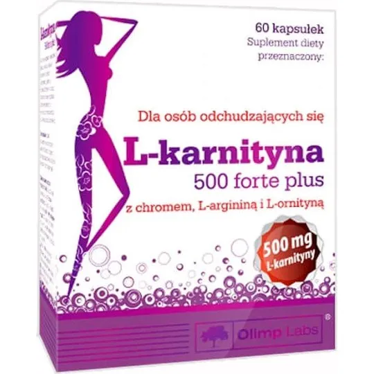 Olimp L-Carnitin 500 Forte Plus, 60 Kapseln