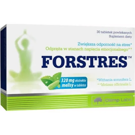 Olimp Forstress, 30 Filmtabletten zur Unterstützung bei Stress