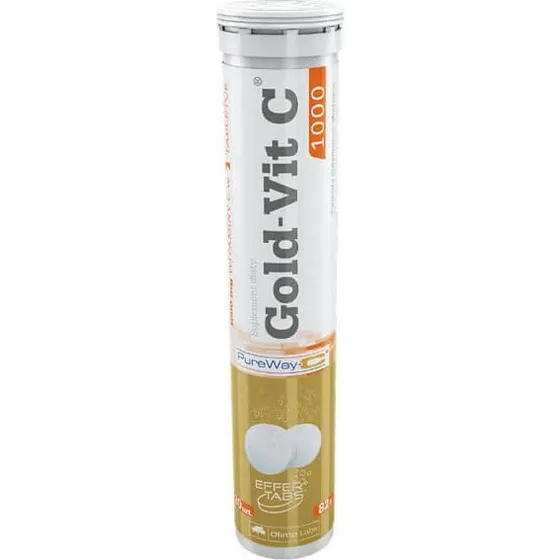 Olympus Gold-Vit C 1000 mg Orangengeschmack 20 Brausetabletten