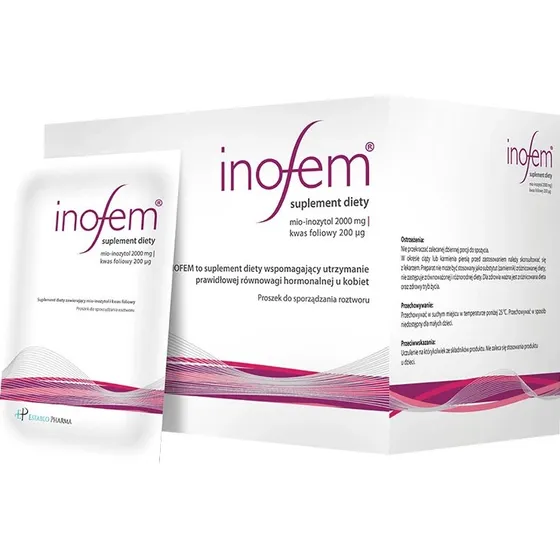 Inofem Myo-Inositol + Folsäure, 30 Beutel
