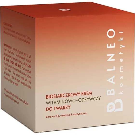 Balneocosmetics Vitamin- und nährende Gesichtscreme mit Biosulfid, 50 ml