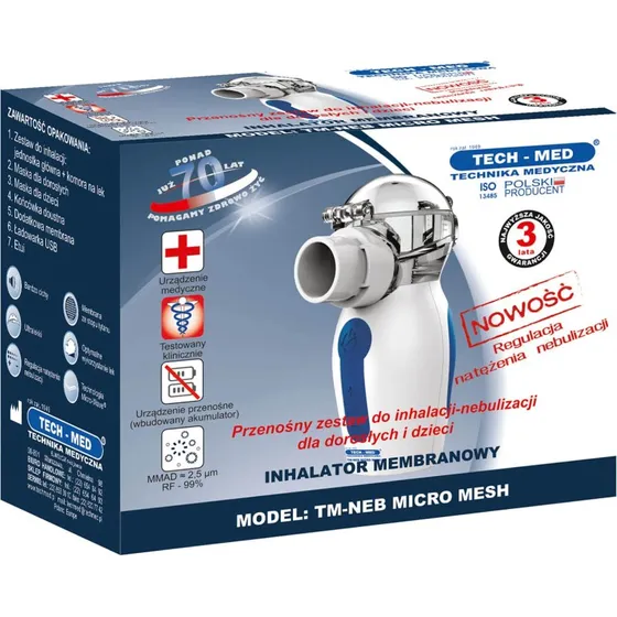 Tech-Med TM-NEB Miro Mesh Membran-Inhalator