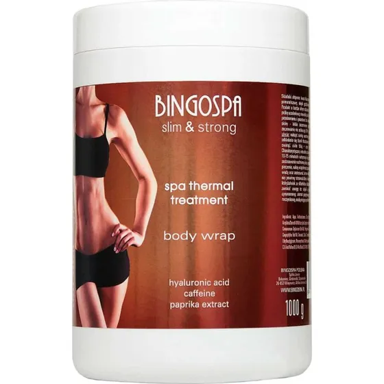 BingoSpa Thermalkur Hyaluronsäure, Koffein & Paprika Slim & Strong 1000g