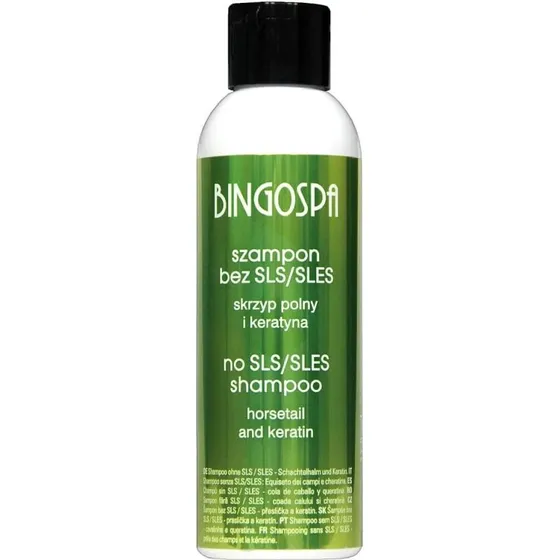 BingoSpa Shampoo mit Ackerschachtelhalm & Keratin (SLES/SLS-frei, 100ml)
