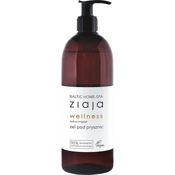 Ziaja Baltic Home Spa Wellness Duschgel, Mandel & Kokosnuss, 500 ml