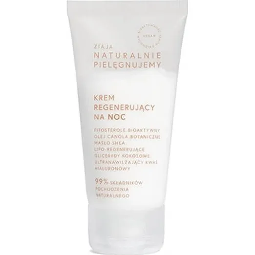 Ziaja Naturalnie Pielęgnujemy Regenerierende Nachtcreme, 50 ml