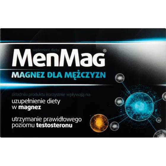 MenMag Magnesium für Männer mit Vitamin B6, 30 Tabletten