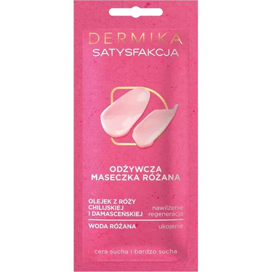 Dermika Satisfaction Rose Pflegende Maske, 10 ml