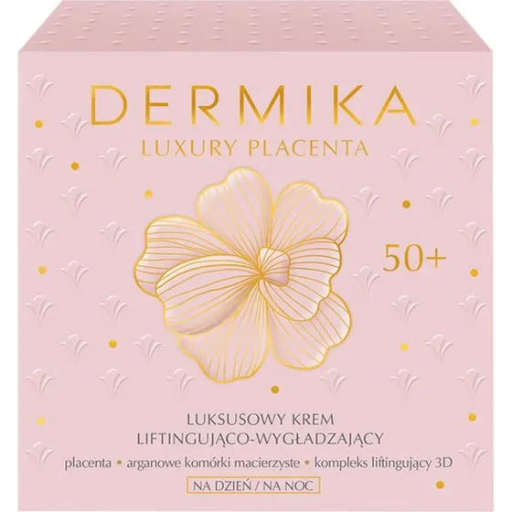 Dermika Luxury Placenta 50+ Lifting- und Glättungscreme, 50 ml