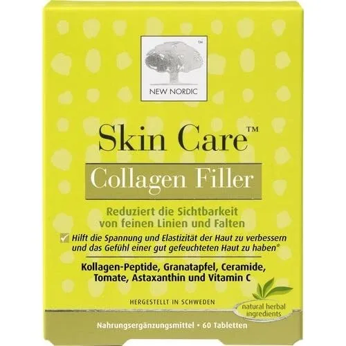 New Nordic SKIN-CARE Collagen Filler Tabletten (60 Stück)
